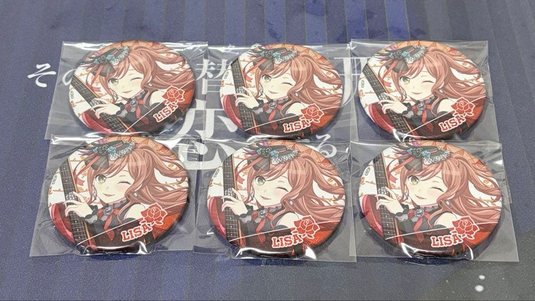 バンドリ Roselia 缶バッジ 今井リサ - メルカリ