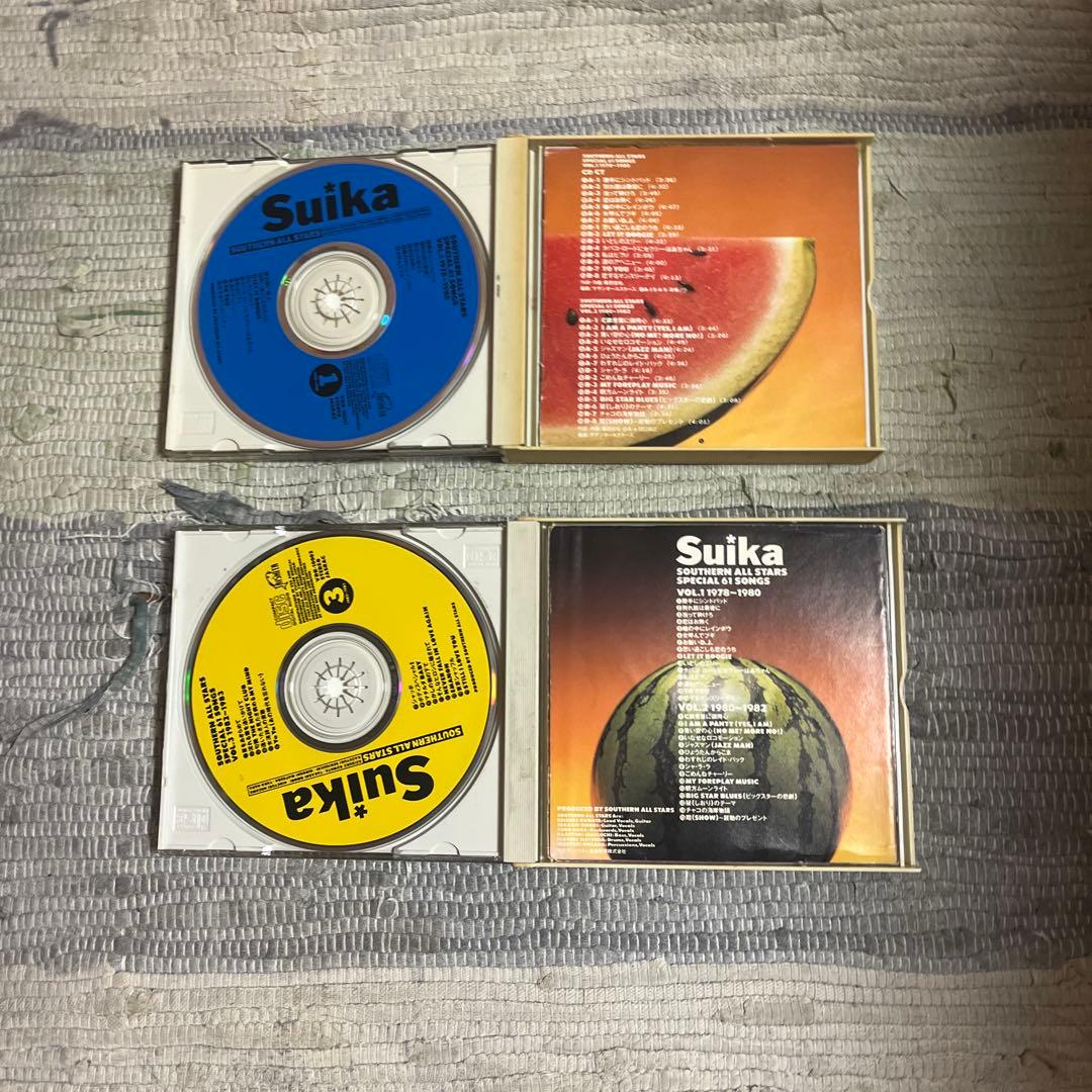 サザンオールスターズ Suika 1978-1986ベストアルバム 4枚