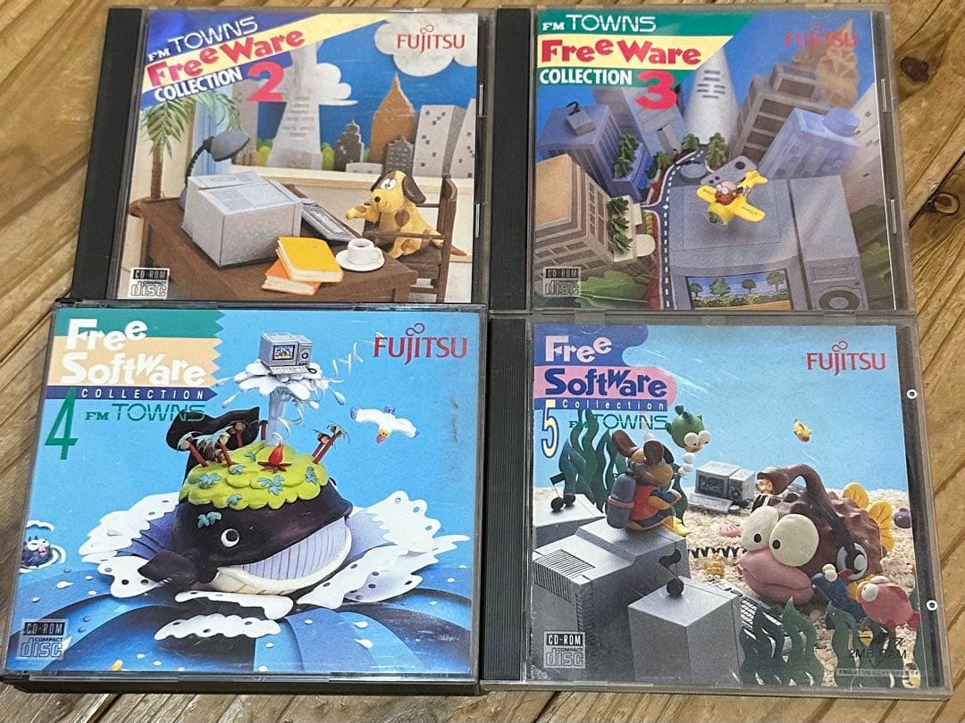 FM TOWNS FreeWare Collection 1-11 その他ゲーム - メルカリ