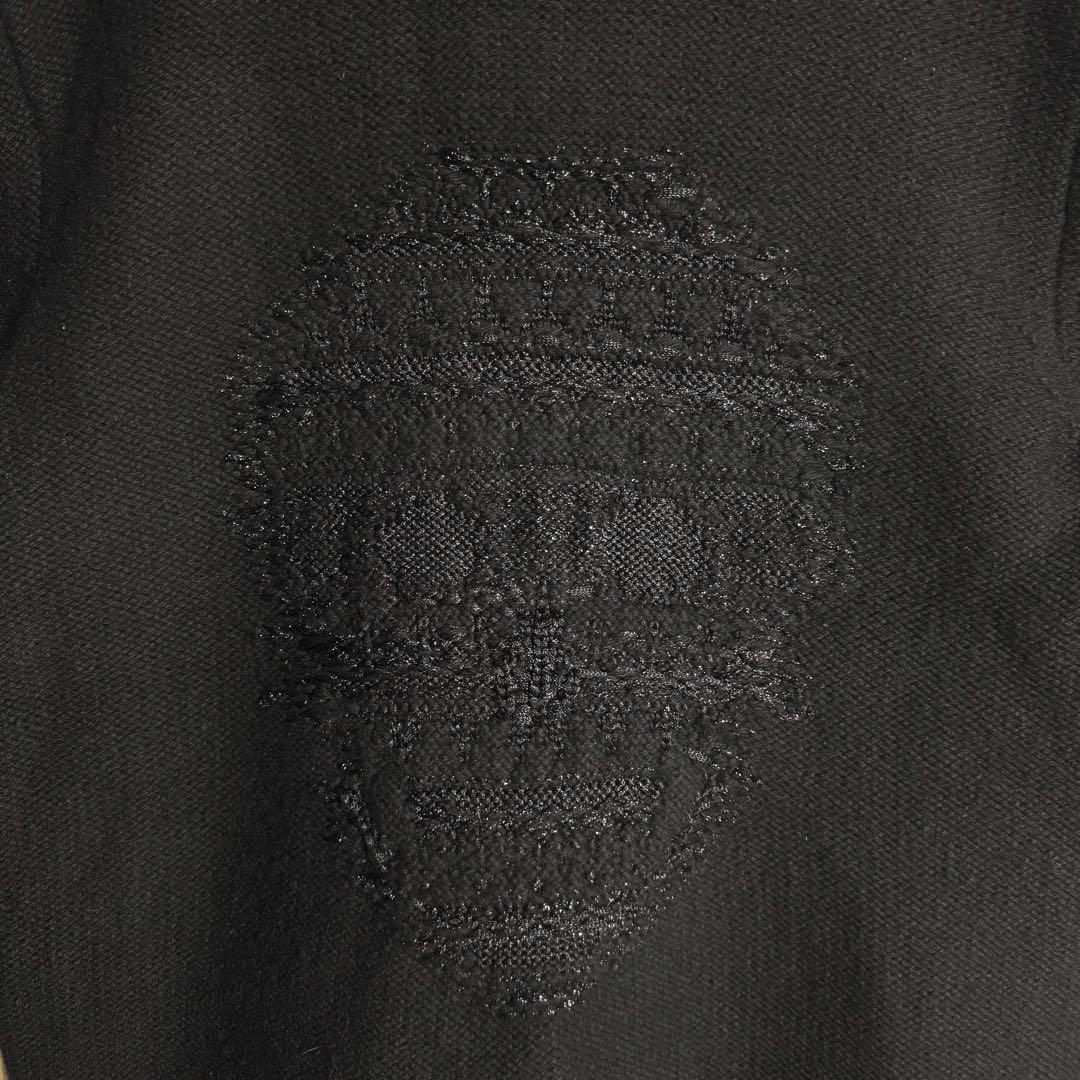 3323【希少】 アレキサンダーマックイーン カシミヤ混 スカルロゴ