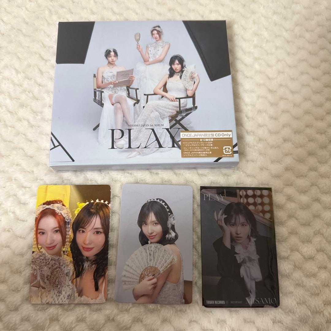 MISAMO PLAY ONCE JAPAN限定盤 モモ トレカ - メルカリ