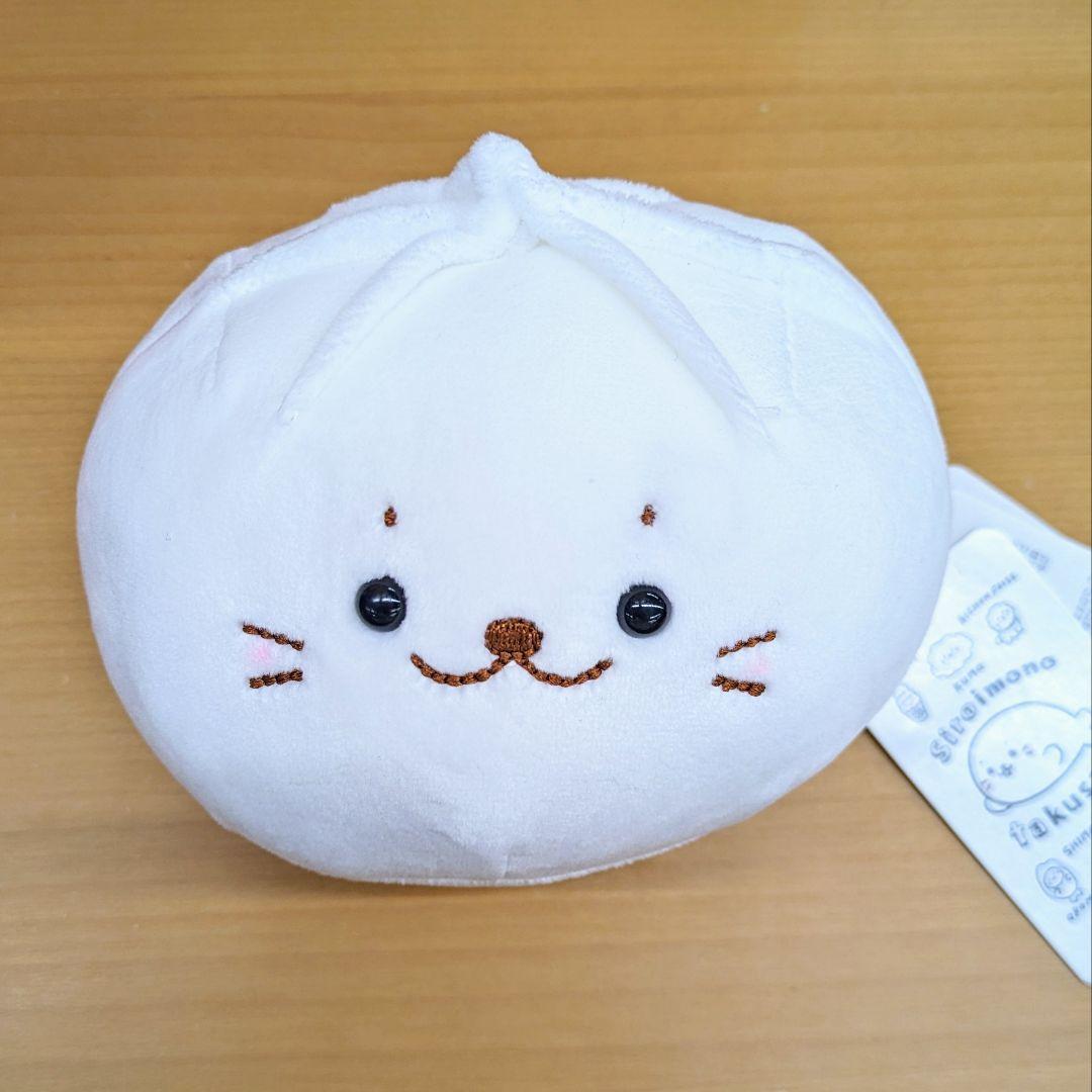 しろたん 白いものシリーズ肉まんたん ぬいぐるみ 中華まん - メルカリ