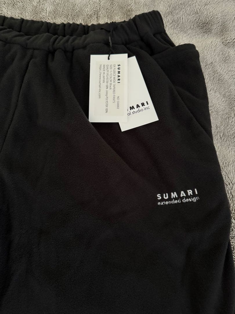 SUMARI ブラック フリースベスト&パンツ セットアップ - メルカリ