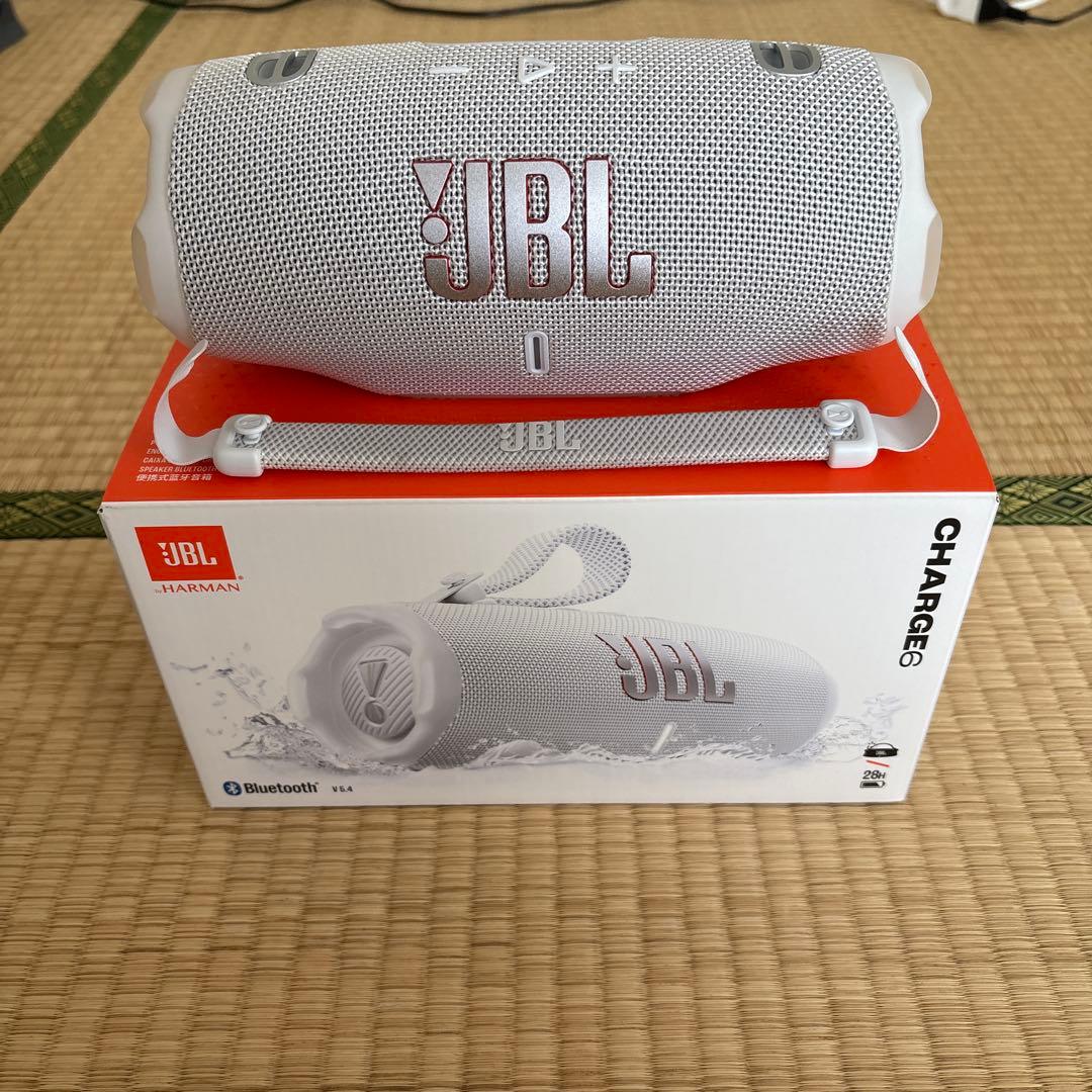 JBL Charge 6 ワイヤレススピーカー ホワイト JBL ( ジェービーエル ) JBL CHARGE 6 WHT 送料無料 | サウンドハウス