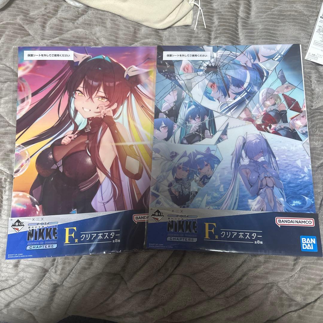 一番くじ 勝利の女神 ニケNIKKE セイレーン シンデレラ クリアポスター