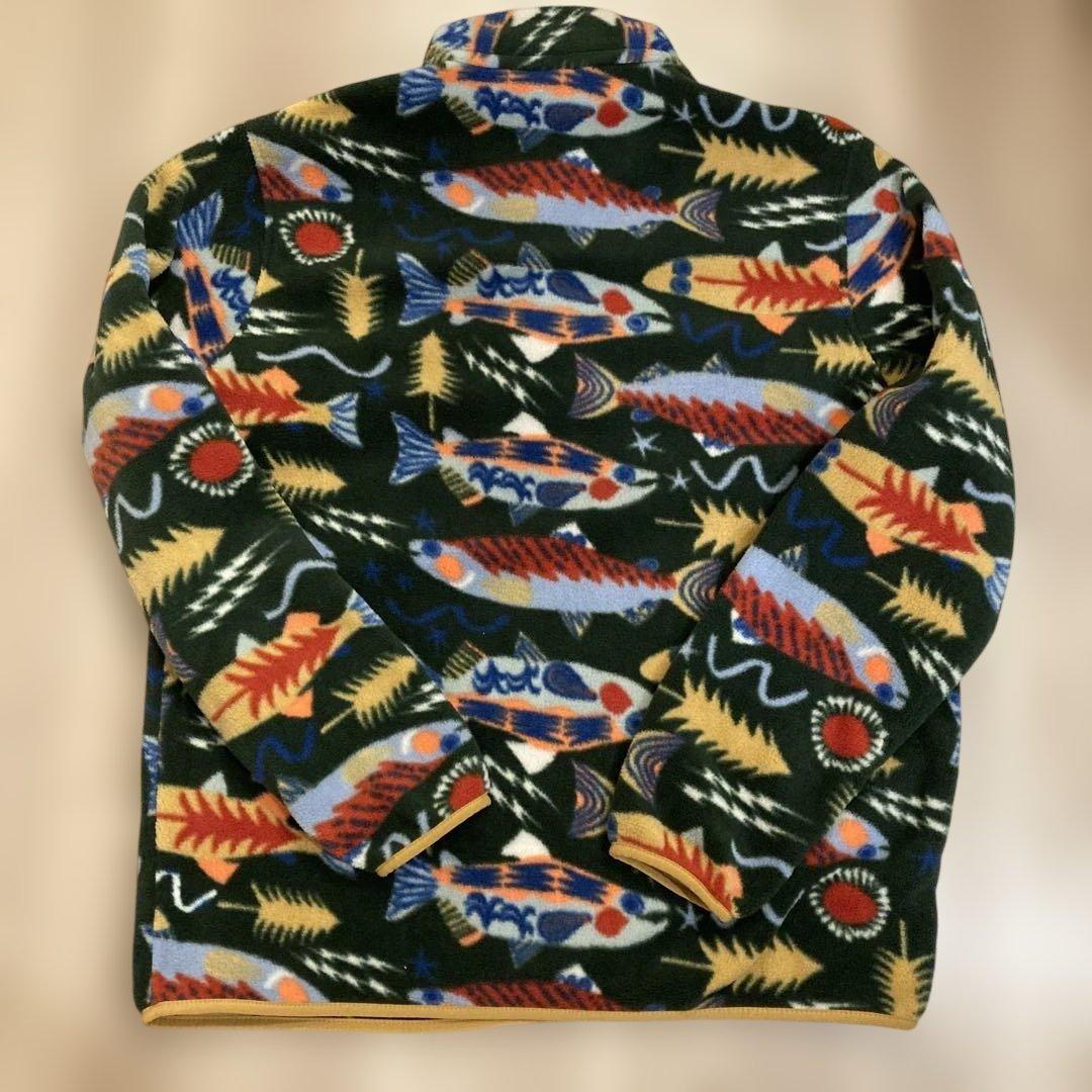 パタゴニア Patagonia シンチラスナップt サーモン柄 - メルカリ