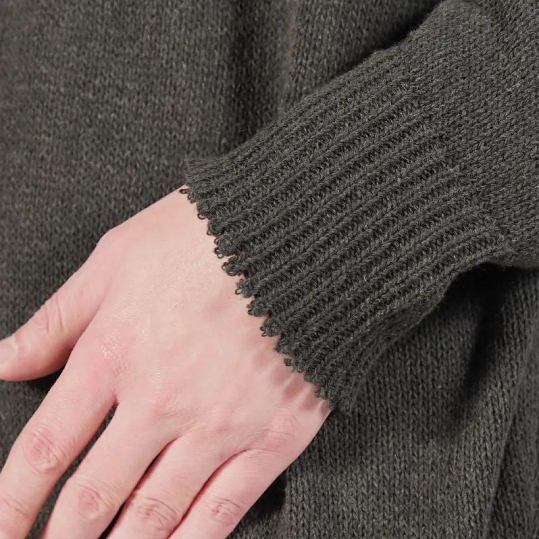 MAATEE CA/G/S LOOSE V SWEATER DEEPKHAKI - メルカリ