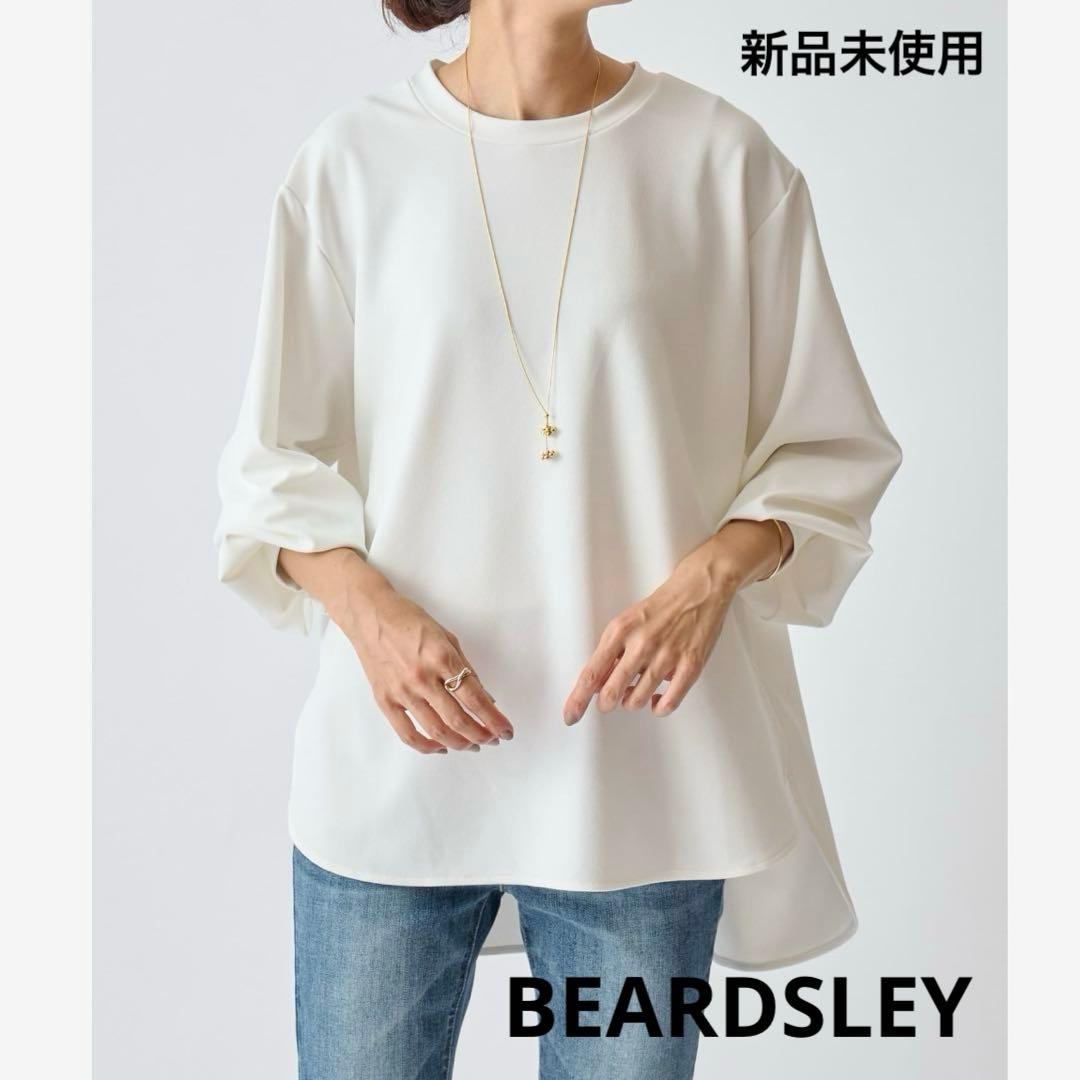 BEARDSLEY(ビアズリー) Tブラウス ホワイト 新品未使用 - メルカリ
