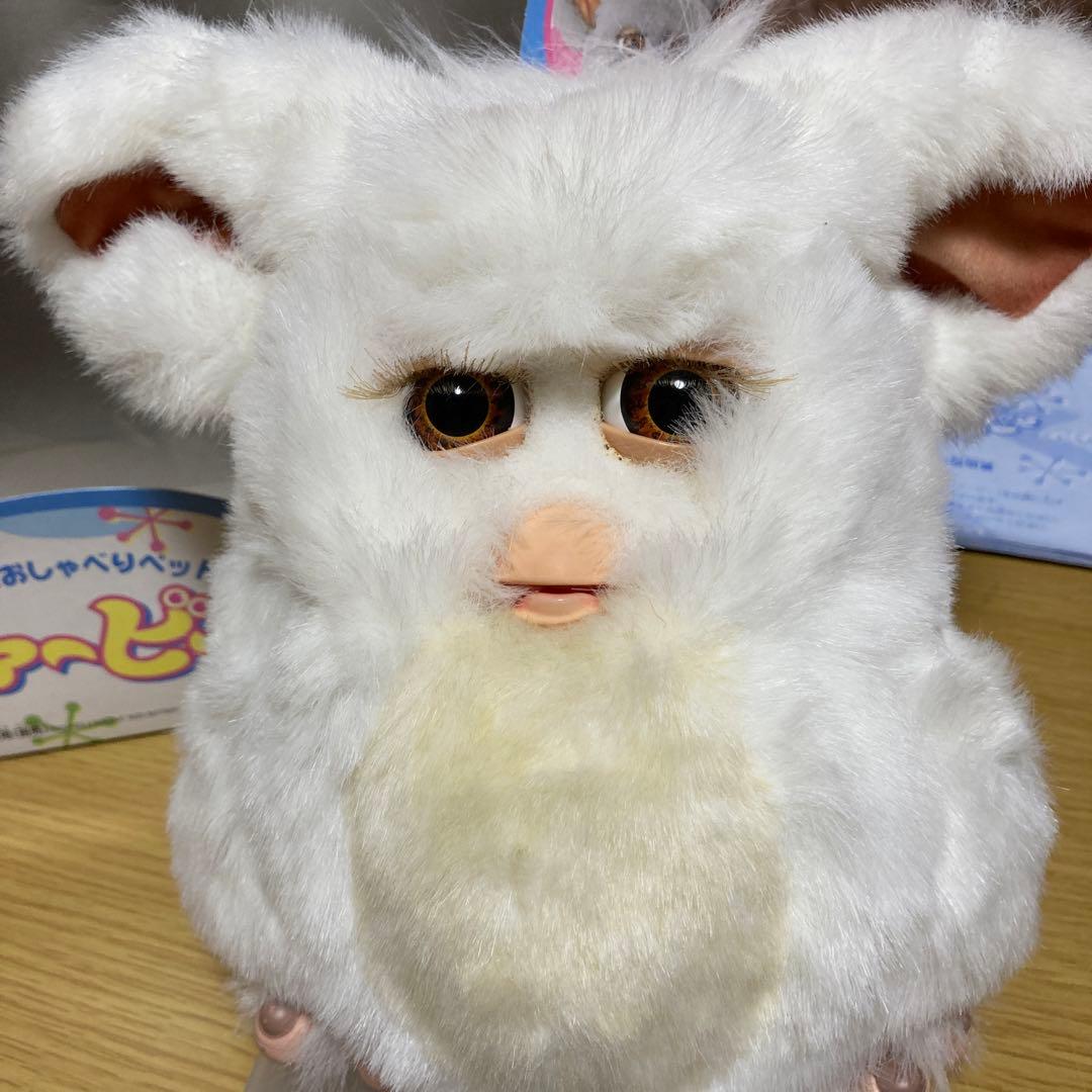 ファービー2⭐︎可動せず シュガースノーホワイト茶目 日本語版