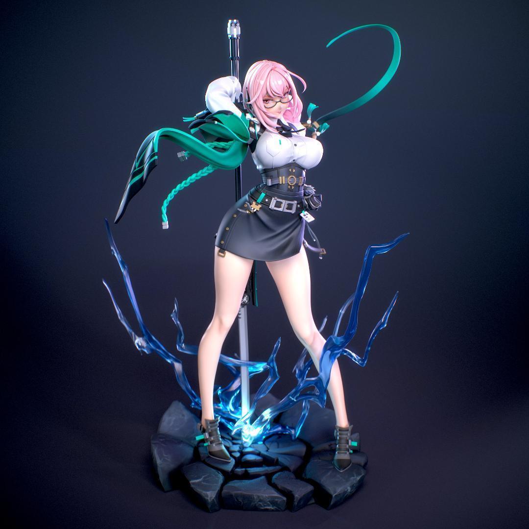 1/7 ガレージキット ゼンゼロ 月城柳 / 未塗装未組立 - メルカリ