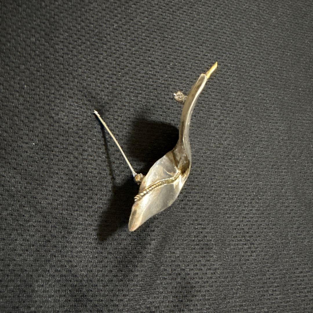 K18 含む ティファニーブローチ シルバー925 12.3g