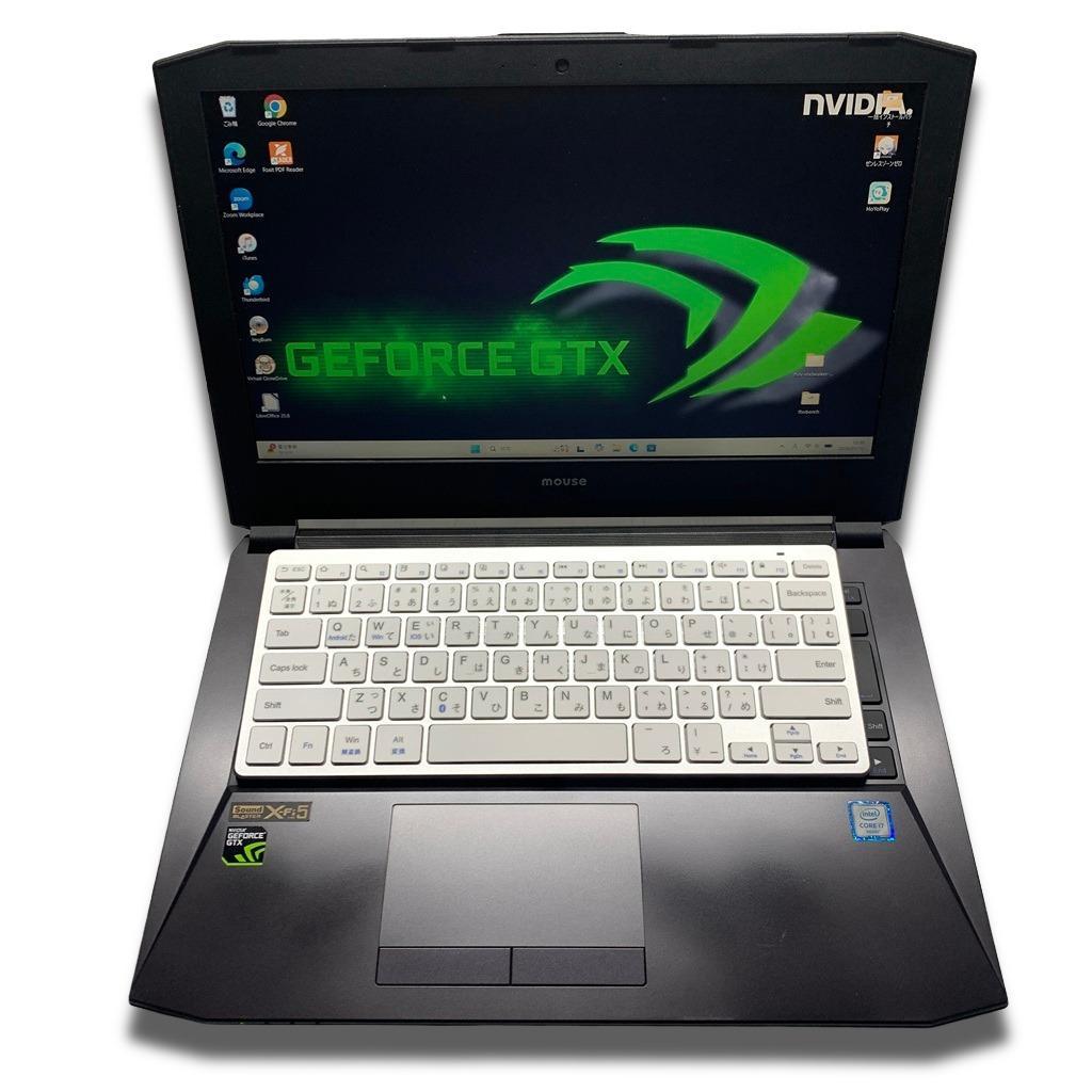 爆速ゲーミングノートPC i7 GTX GPU 爆速大容量ストレージ1128GB