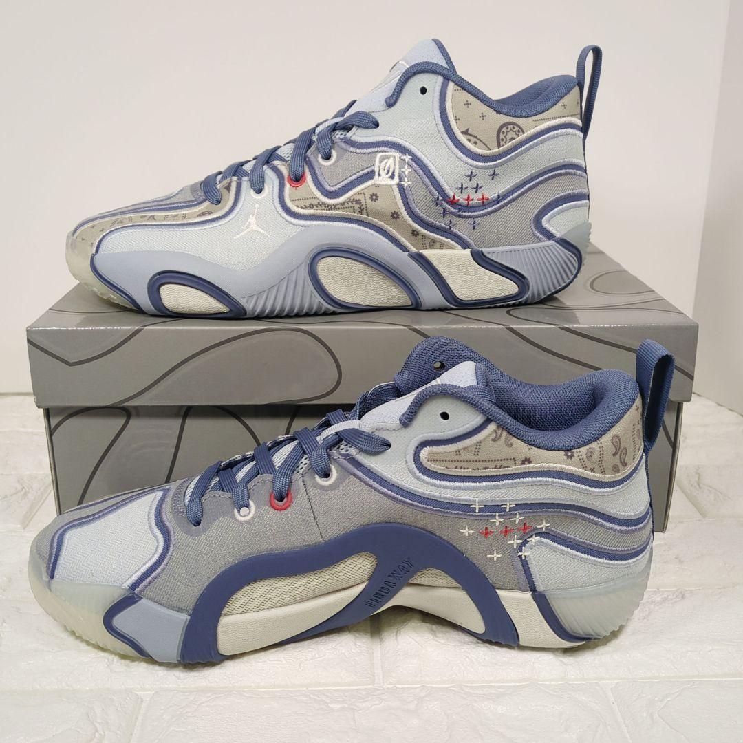 27.5 ナイキ テイタム 3 PF ブルー デニム TATUM 3 PF - メルカリ