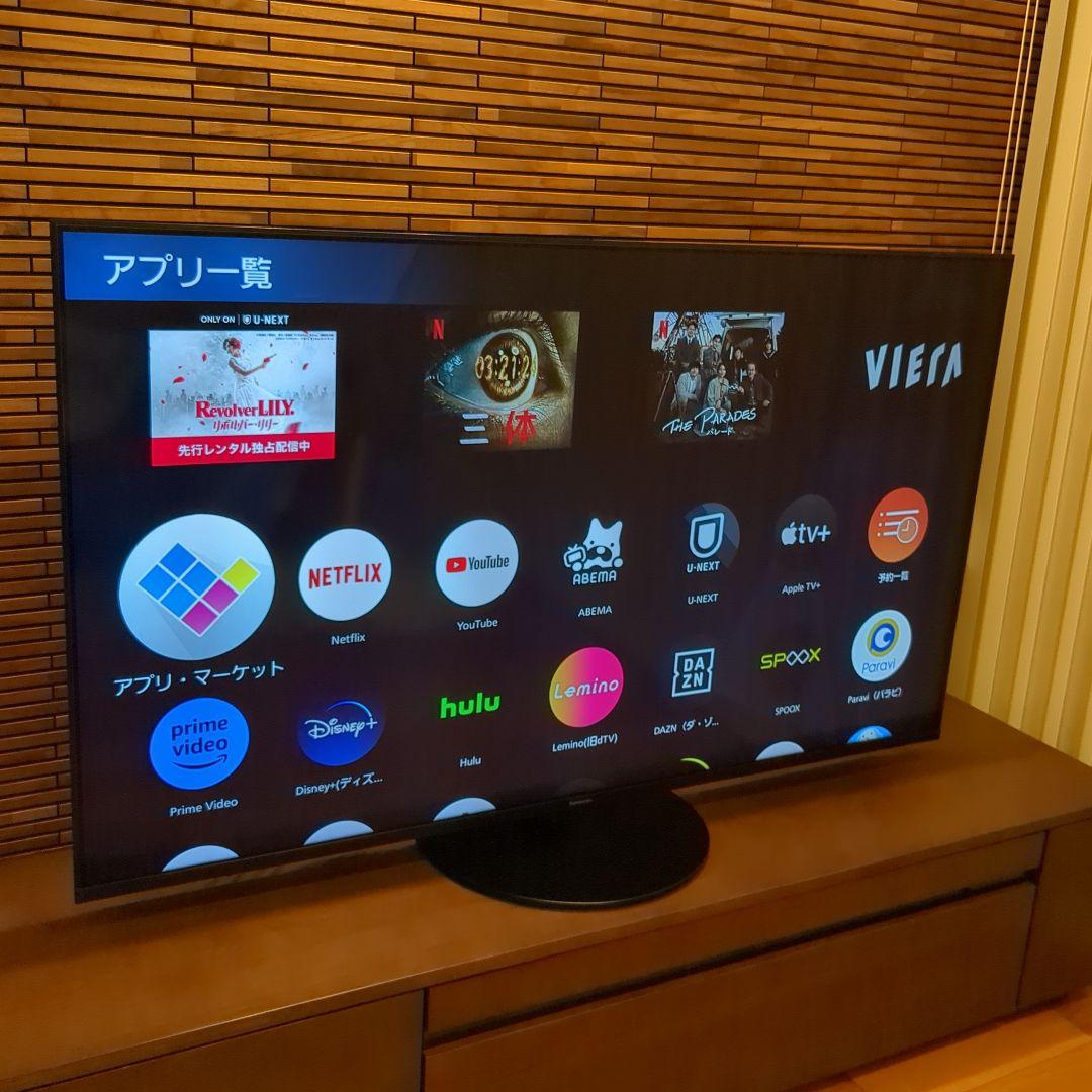 Panasonic TH-55JX950 BLACK(55インチ) 保証書付き - メルカリ