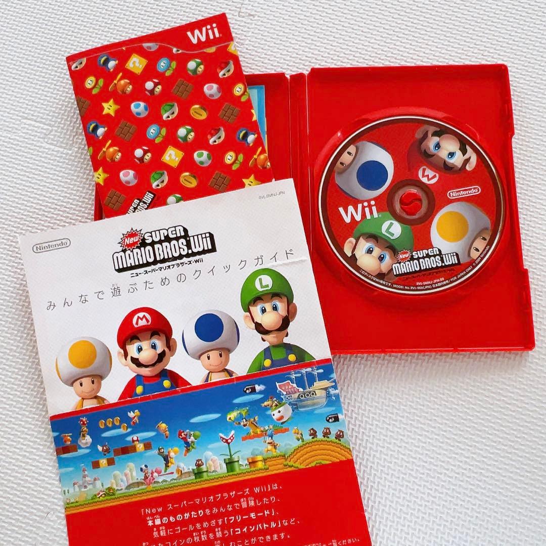 スーパーマリオブラザーズWii◇NintendoWii任天堂ウィーゲームソフト