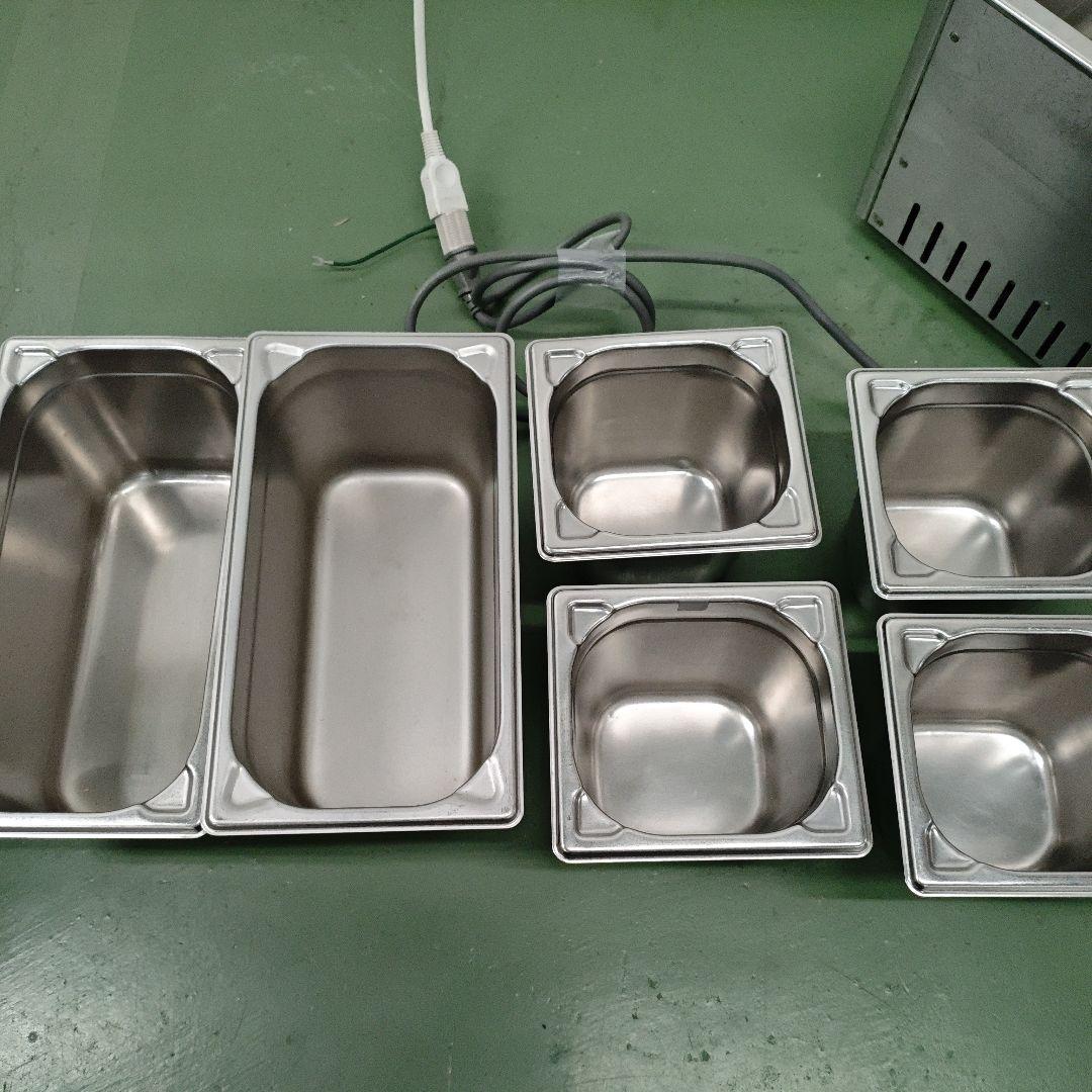 通電確認済】Maruzen フードウォーマー 3列 ステンレス 100ボルト