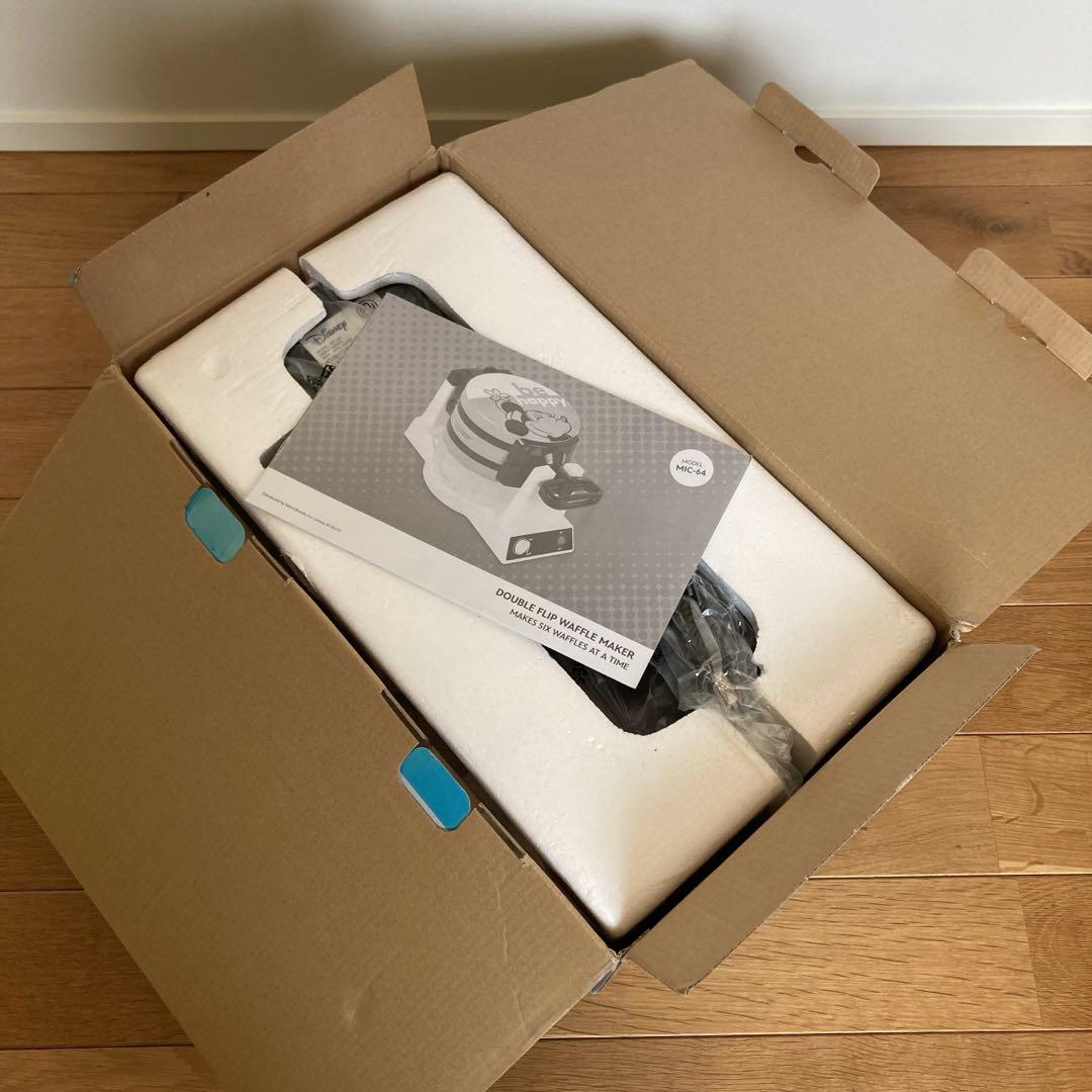 超希少!!・未使用品!!】ミッキー ミニー ダブル フリップ ワッフルメーカー