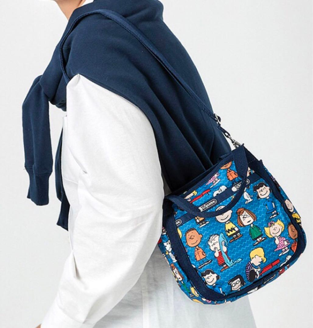 レスポートサック スヌーピーコラボ ピーナッツギャング スモール