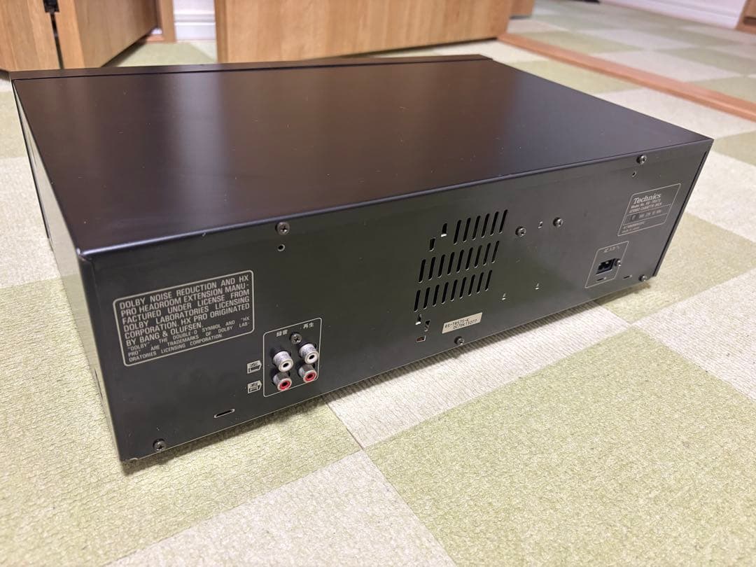 即購入可】 Technics RS-TR575 ステレオカセットデッキ - メルカリ