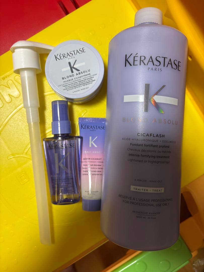 【本日限定】ケラスターゼ　ブロンドアブソリュ　シカフラッシュ1000ml ブロンド アブソリュ 【並行輸入品】お得サイズ ケラスターゼ ブロンド