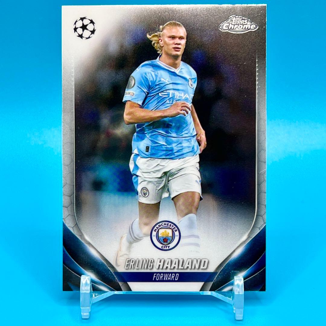23-24 Topps Chrome ERLING HAALAND ハーランド - メルカリ