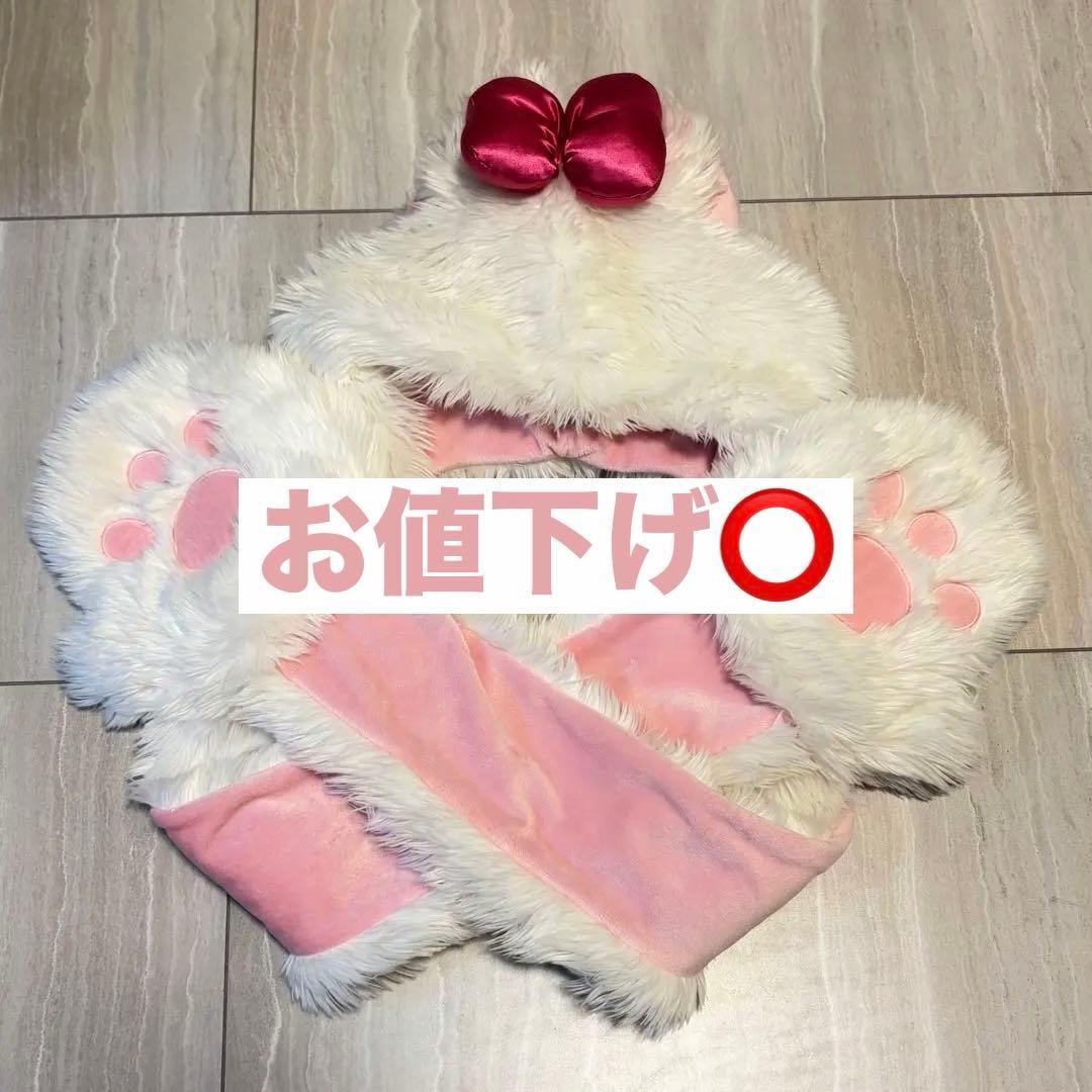 マリーちゃん マフラーファンキャップ ディズニー - メルカリ