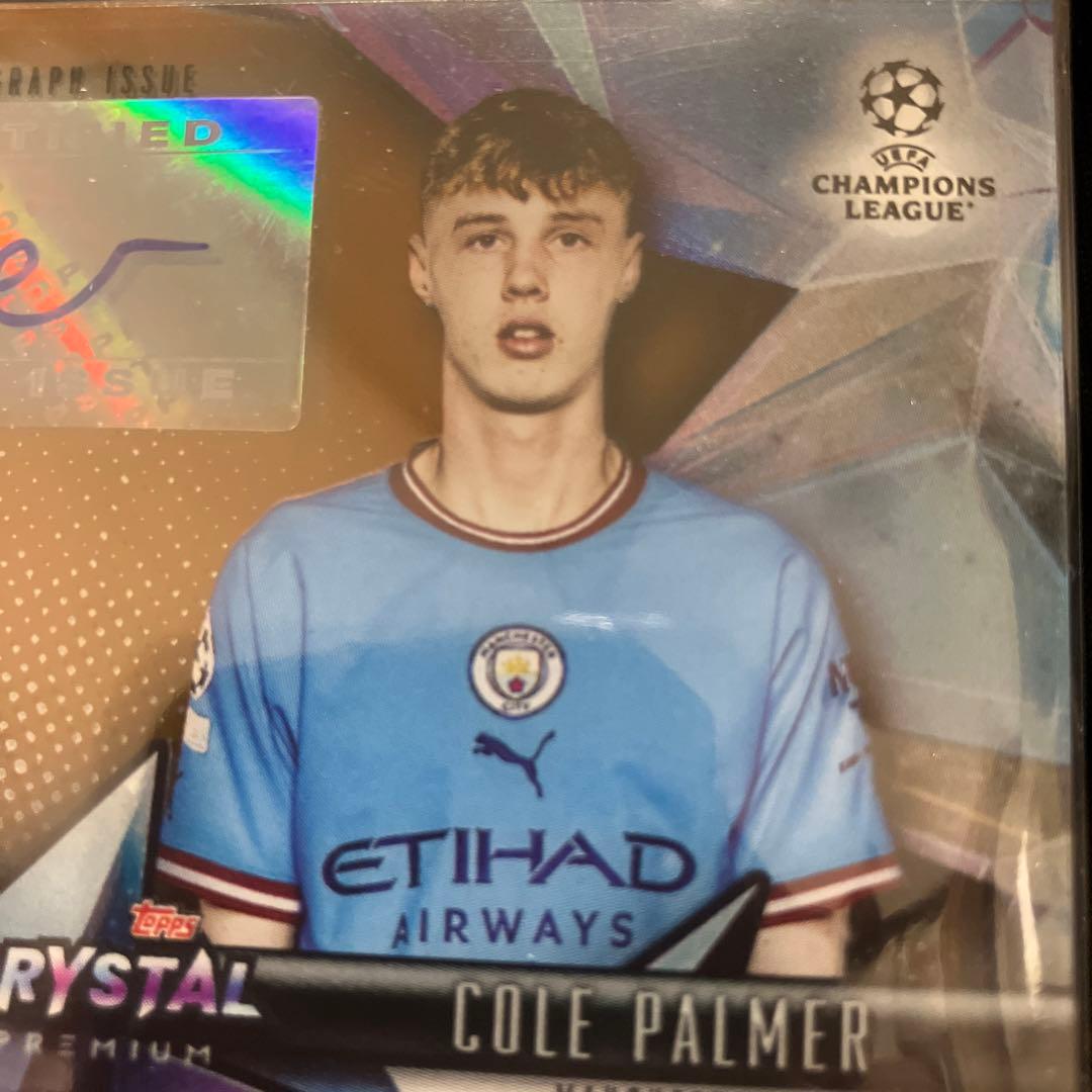 topps コール・パーマー 直筆サインCole Palmer UEFA - メルカリ