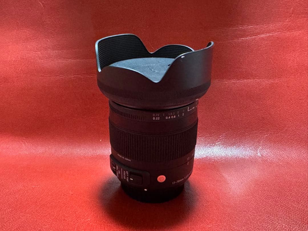 レンズ(ズーム) SIGMA 17-70mm F2.8-4 DC HSM MACRO Canon