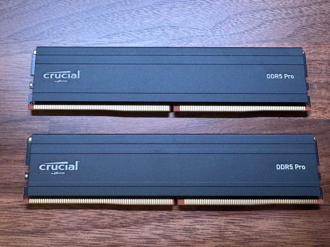 crucial DDR5 Pro メモリ 32GB(16GB×2) Crucial Pro 32GB Kit (16GBx2) DDR5-5600 UDIMM | CP2K16G56C46U5