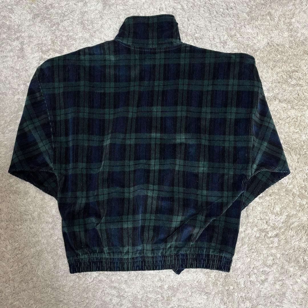 adidas ハーフジップ コーデュロイ タータンチェック Sサイズ - メルカリ