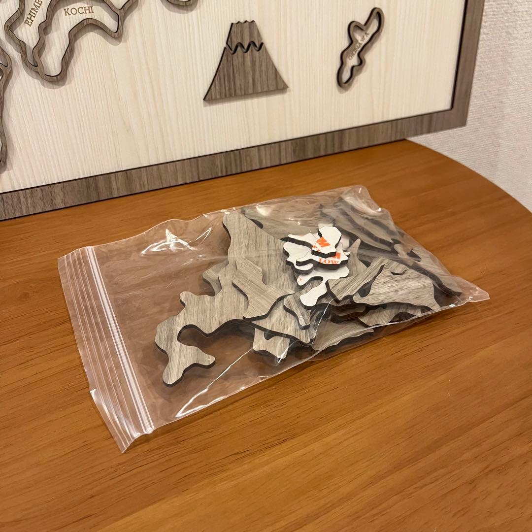 くらしなごやか トラベラーマップパズル【日本地図】 - メルカリ