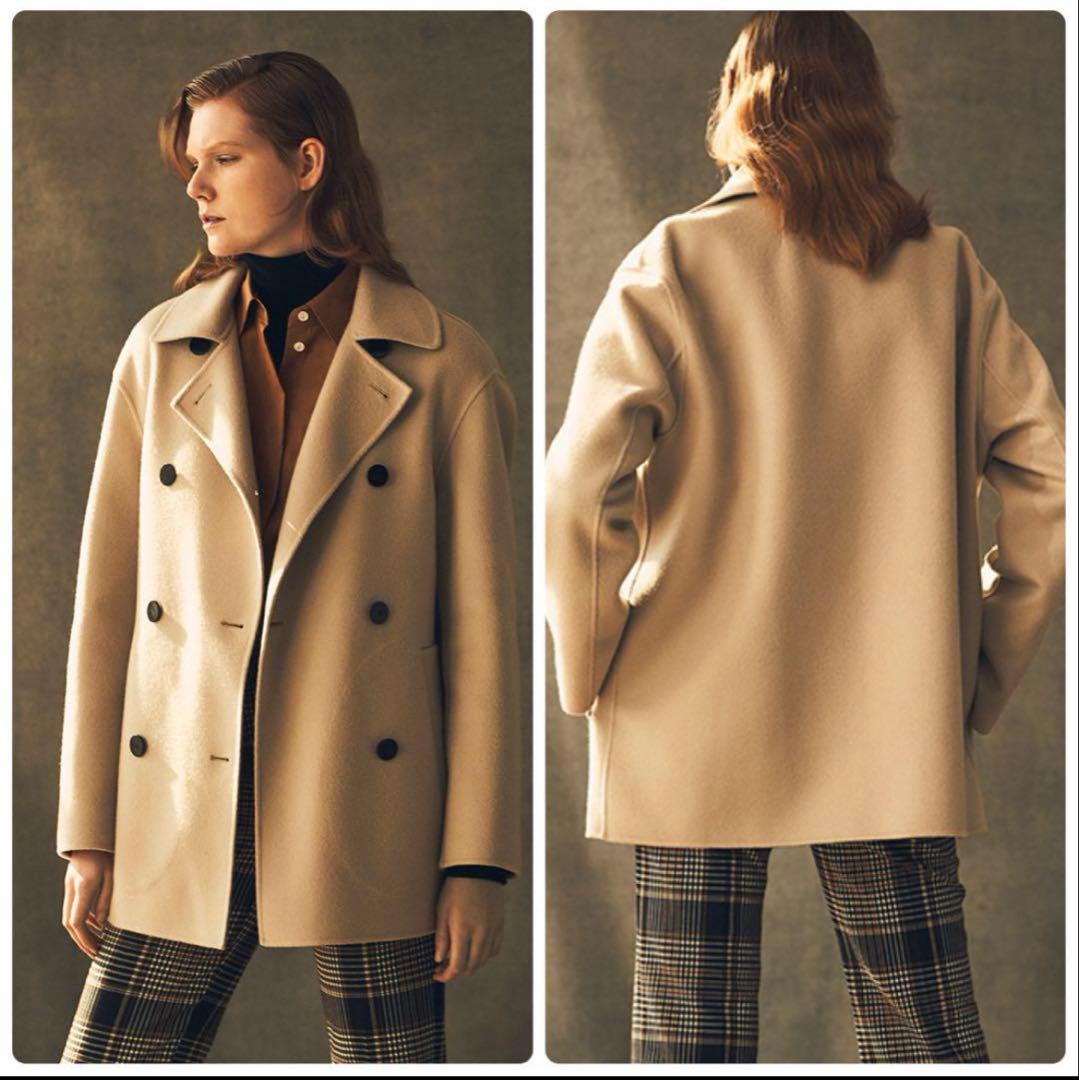 ⭐️美品⭐️Theory ダブルブレストPコート - メルカリ