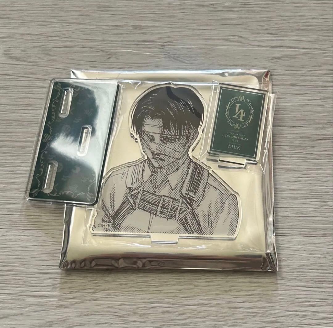 進撃の巨人 リヴァイ アクリルスタンド Anique バースデーグッズ