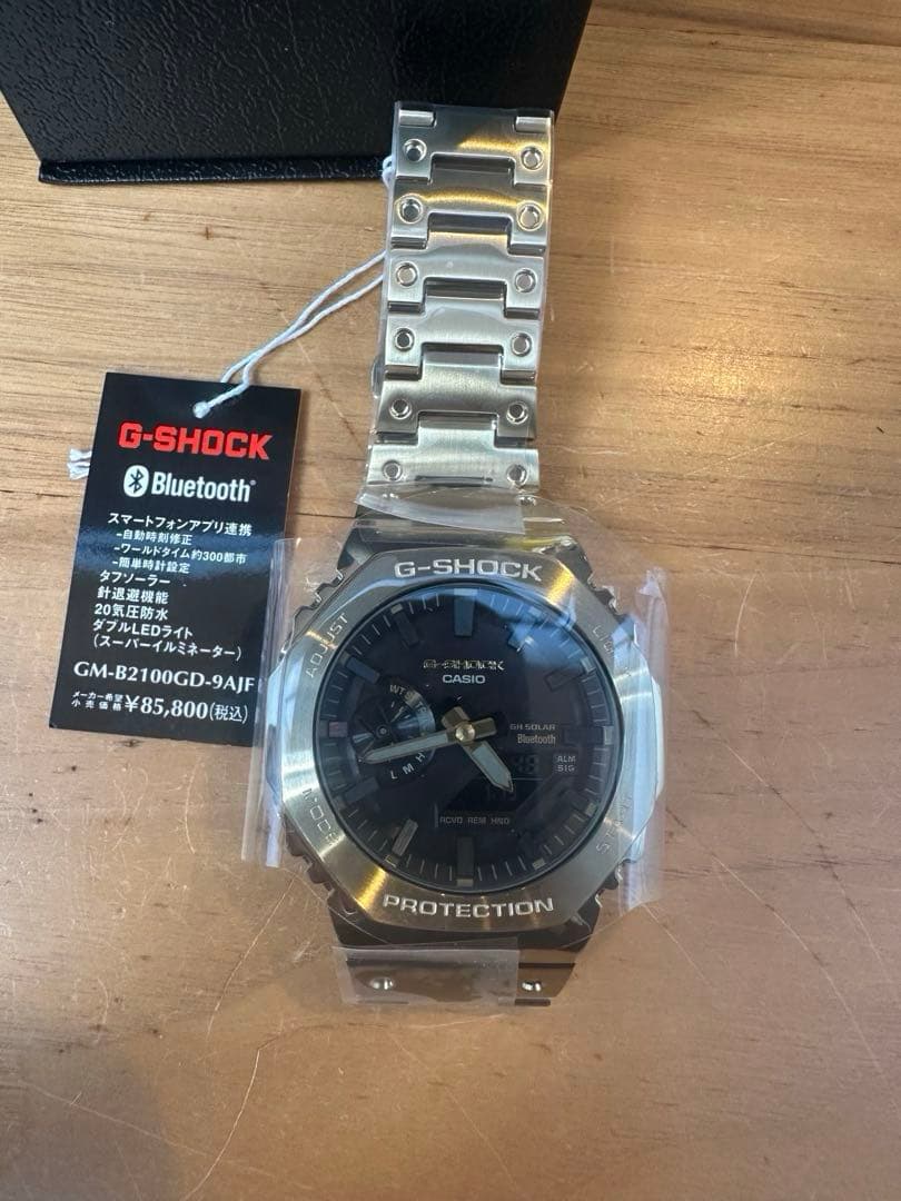 新品未使用 保証書有 G-SHOCK GM-B2100GD-9AJF ゴールド - メルカリ