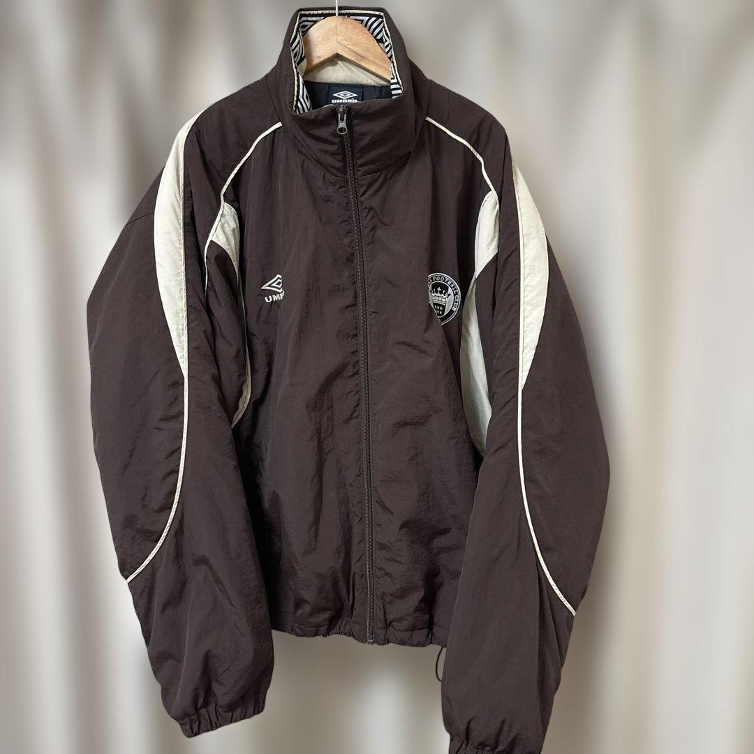 UMBRO ブラウン ナイロンジャケット サッカークラブロゴ付き 中古・古着通販】UMBRO (アンブロ) JOURNAL STANDARD (ジャーナル