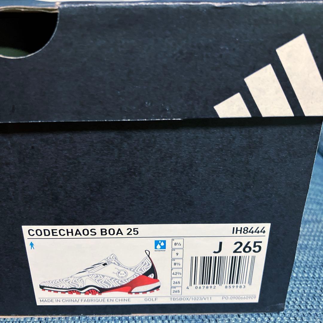 【新品未使用】アディダスコードカオス25BOA 新色　26.5cm
