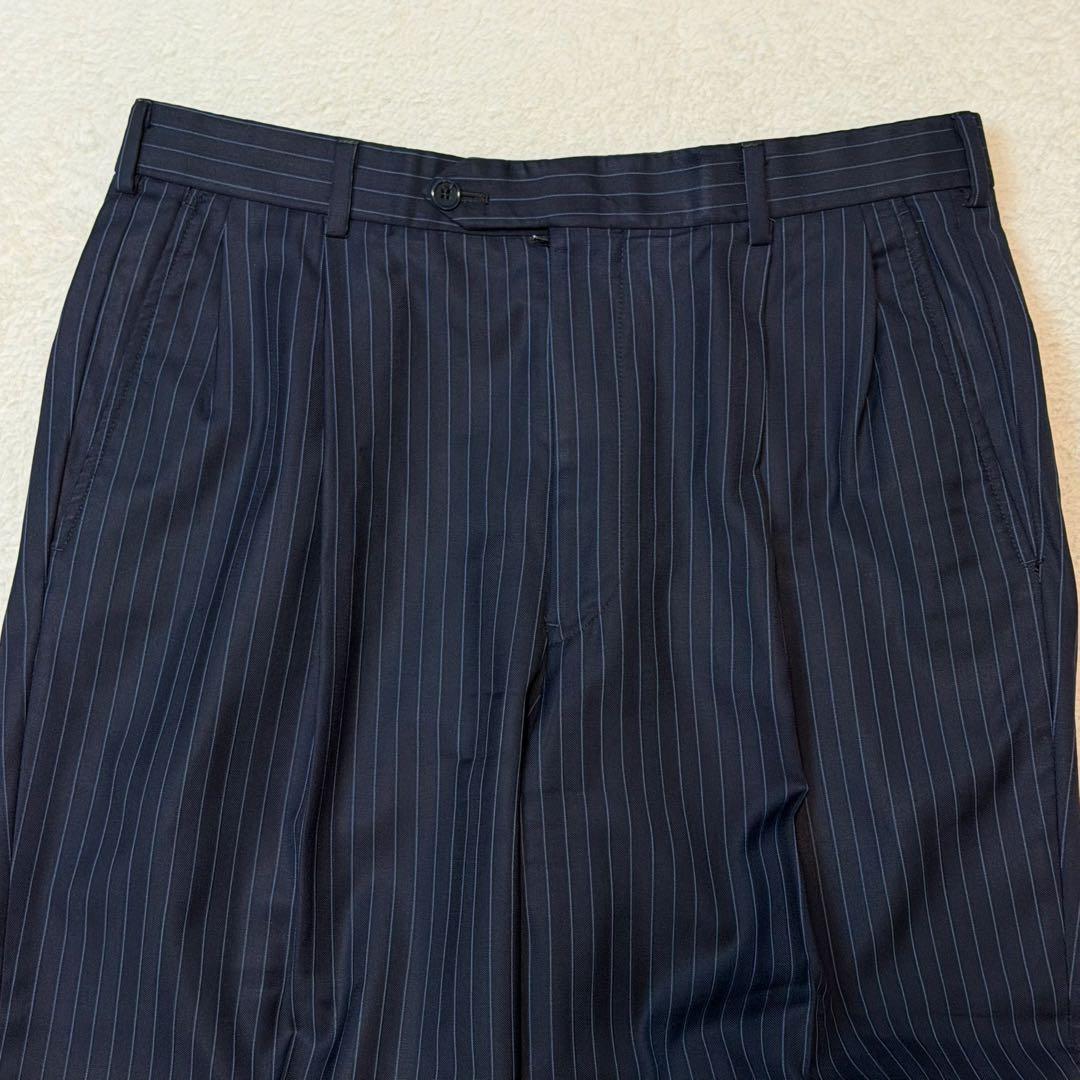 USA製 最高級サクソン ブルックスブラザーズ 1818 セットアップ 紺