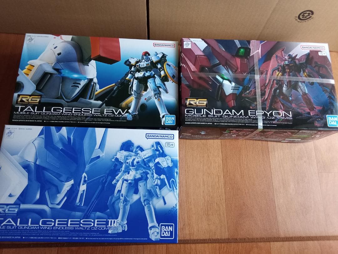 RG ガンダムW系 ゼクス→ミリアルド→ウインド 3体セット - メルカリ