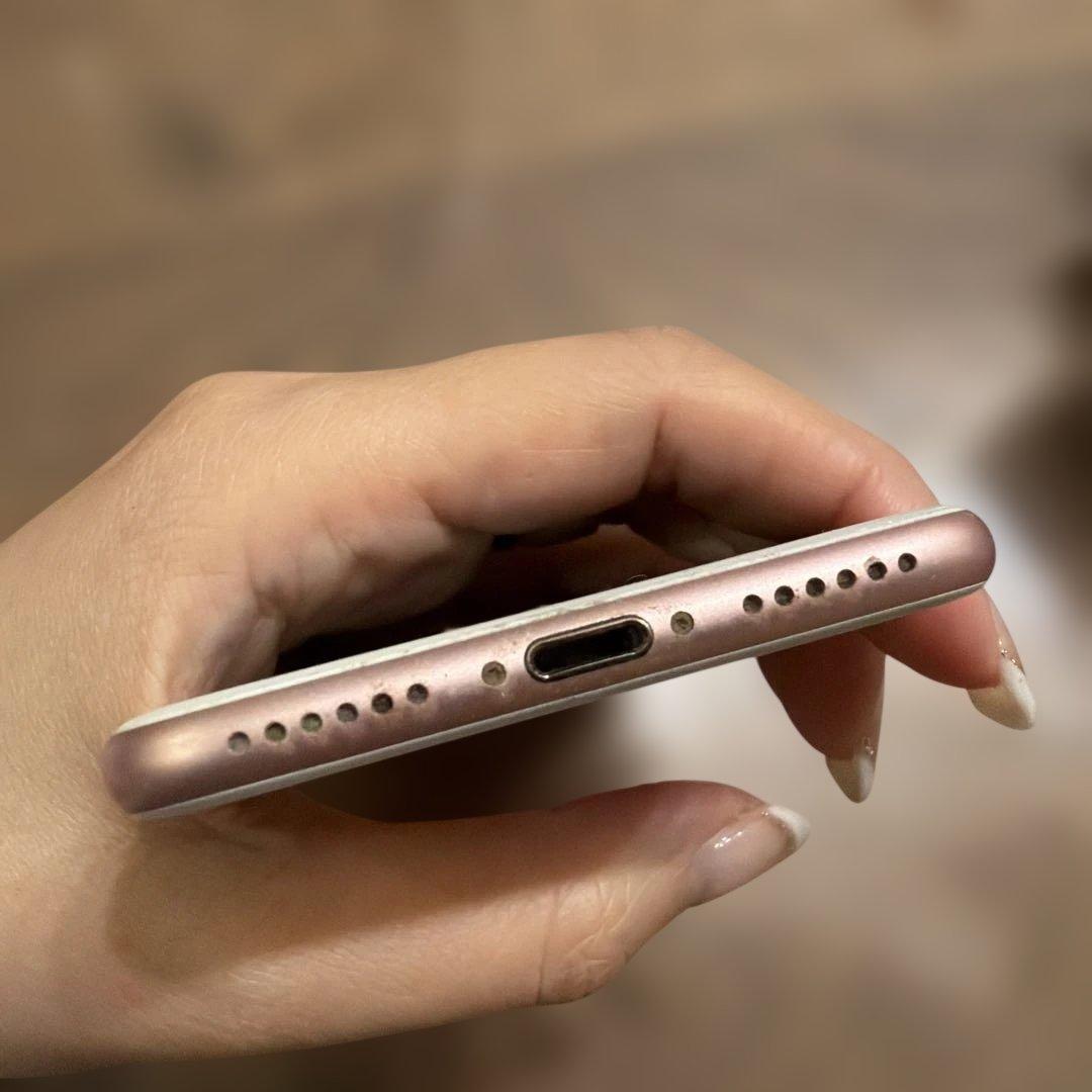 iPhone7 ローズゴールド 128GB バッテリー100% - メルカリ