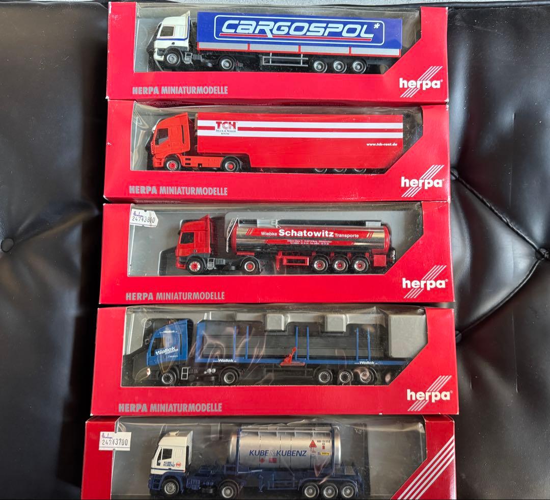 HERPA ミニチュアトラック セット 他トラック