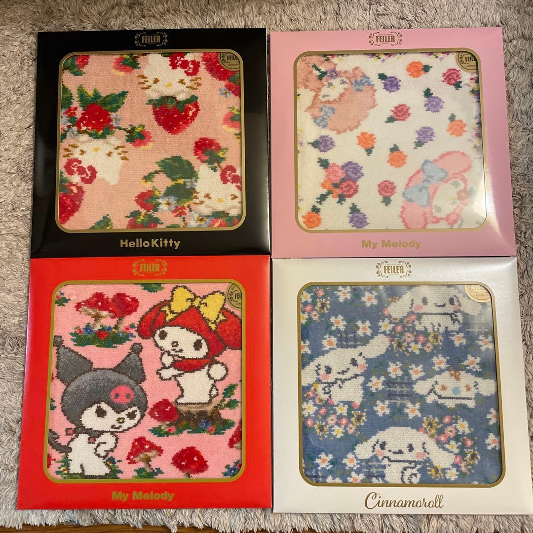 フェイラー サンリオキャラクター ハンカチ 4枚セット - メルカリ