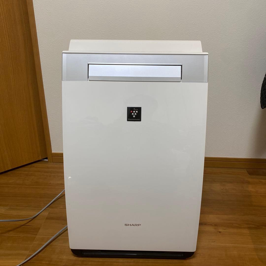 シャープ 加湿空気清浄機 KI-JX75-W プラズマクラスター2019年式 KI-JX75-W 加湿空気清浄機 ホワイト系 [適用畳数：34畳 /最大適用畳数