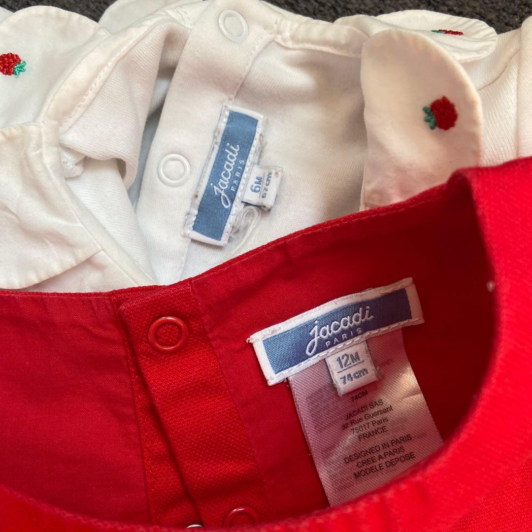 jacadi 襟付きロンパース・カバーオールセット - メルカリ