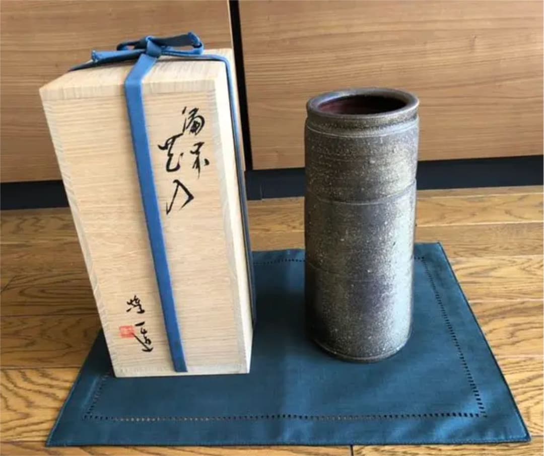 備前焼 花入れ 備前焼 花入 h2-113 | iichi 日々の暮らしを心地よくするハンドメイド