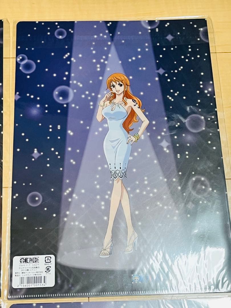 ワンピースタワー 限定 2016 春 クリアファイル ルフィ ゾロ ナミ