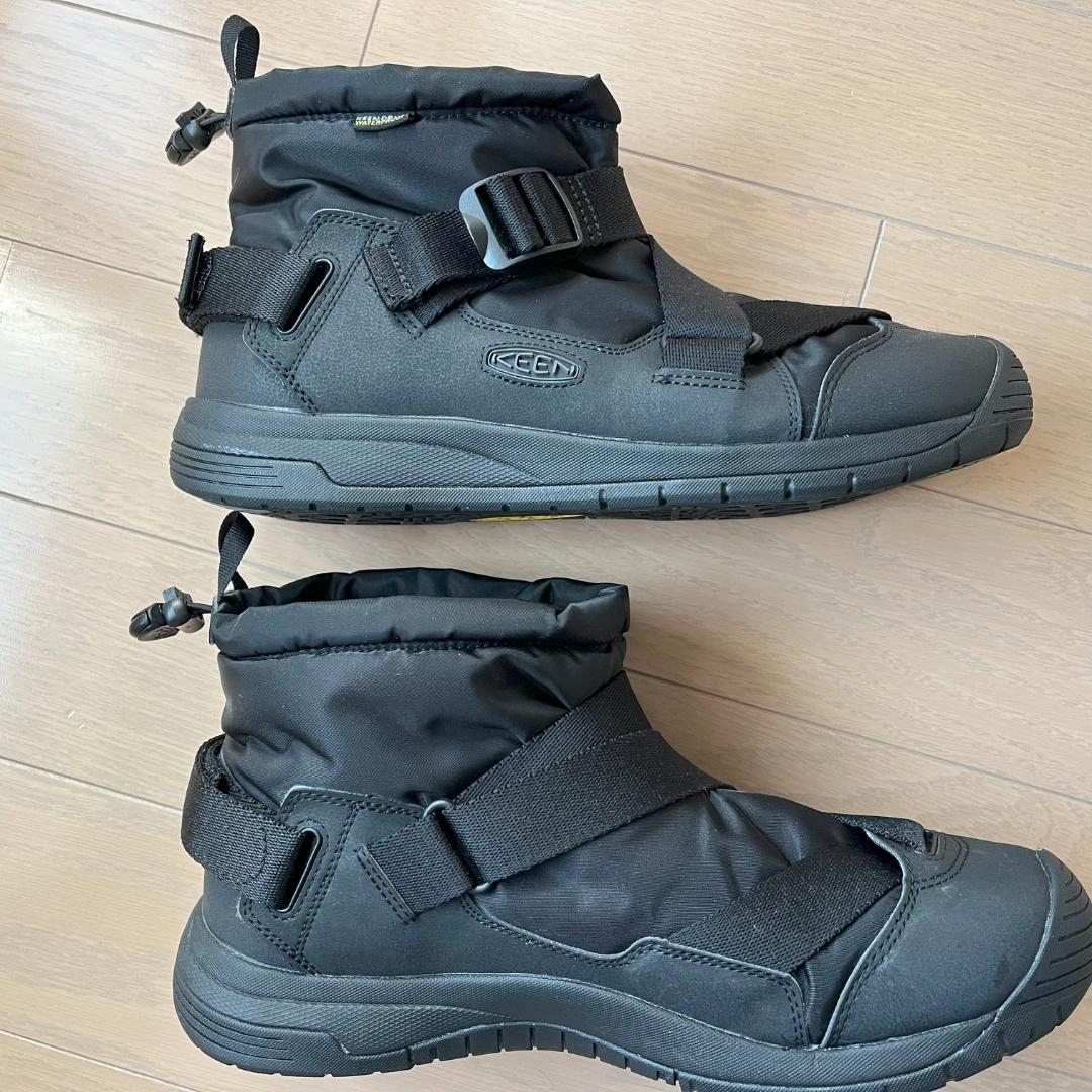 KEEN スノーブーツ ブラック メンズ 27.5cm フットゼラ