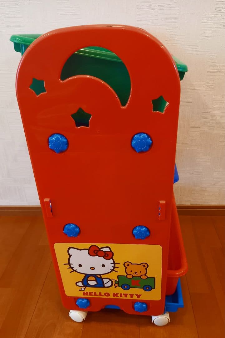 ハローキティ おもちゃ箱 収納ラック 2003年 レトロ 美品♡ 希少