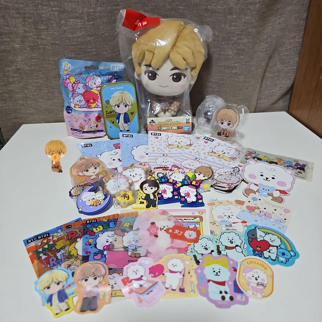 BTS JIN TinyTAN 一番くじ BT21 まとめ売り - メルカリ