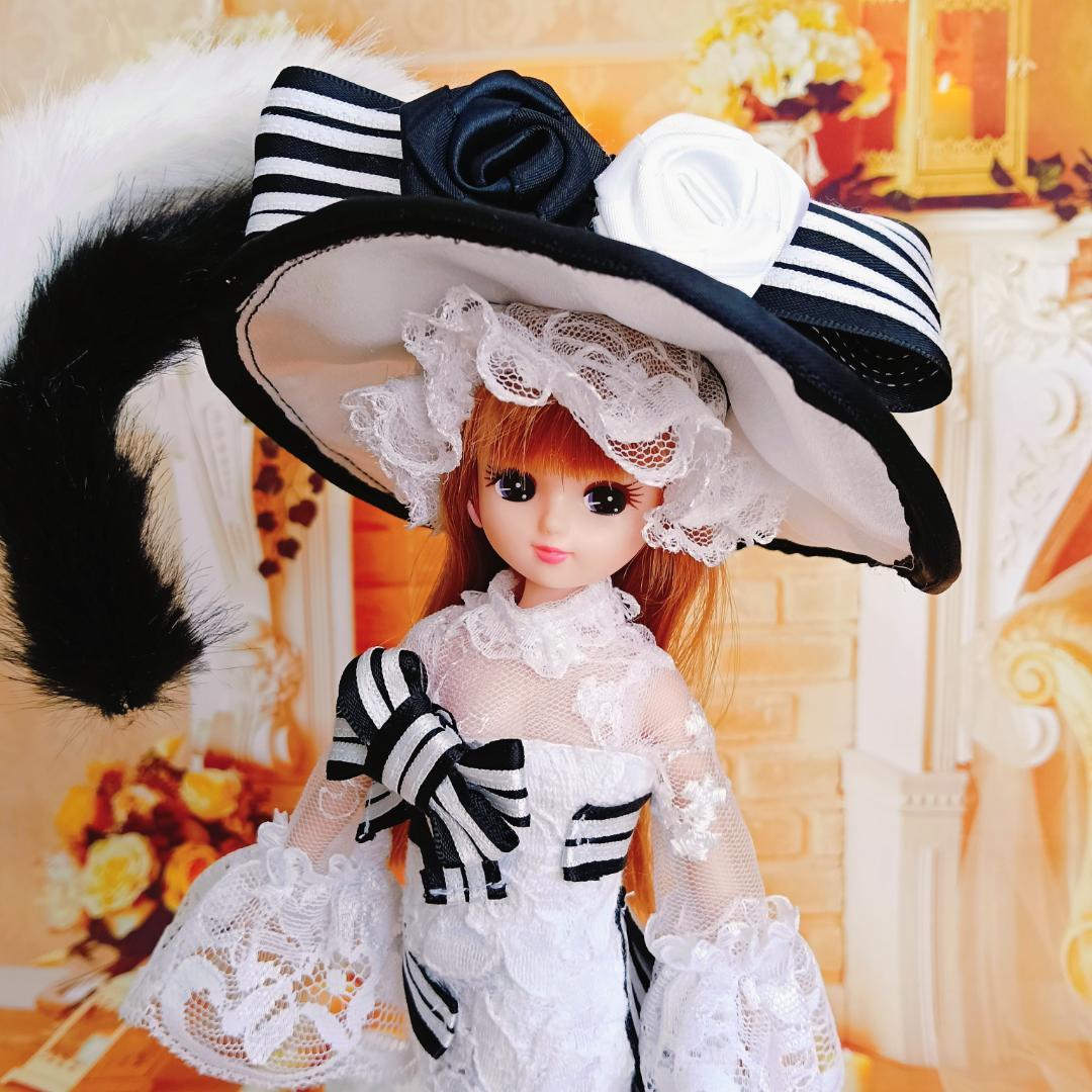 みい様専用 リカちゃんサイズ マーメイドライン ドールドレス4点セット