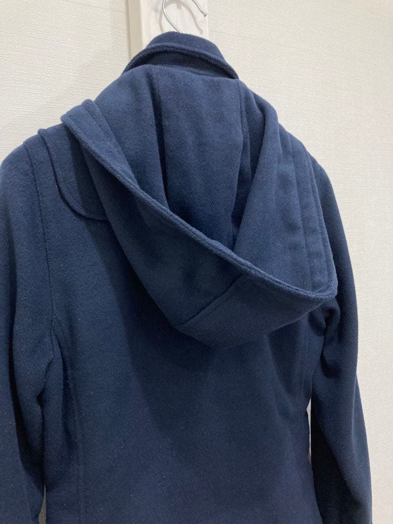 adidas アディダス ダッフルコート トグルコート ネイビー - メルカリ